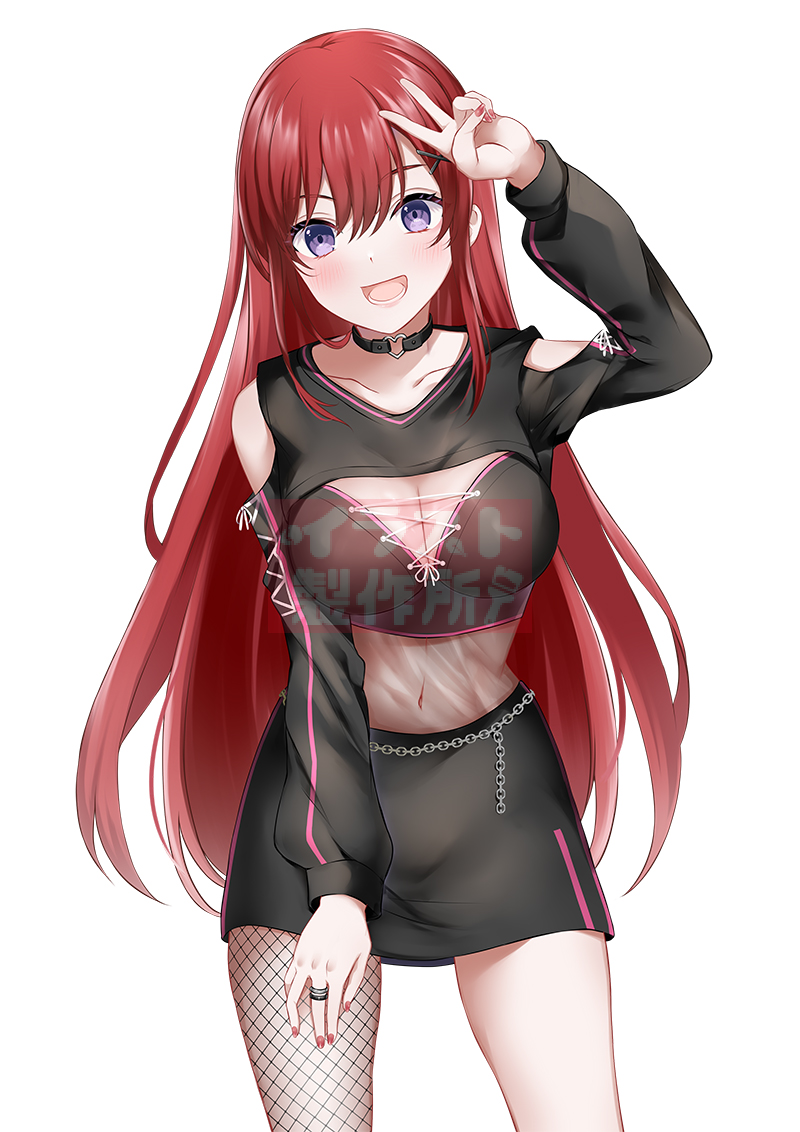 個人アイコン用キャラクターイラスト4のサンプル画像1枚目