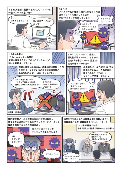 社内不正、情報漏洩などに関する漫画(第2弾)[画像1]