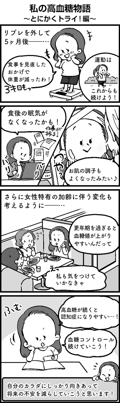 某健康保険組合様　ヘルスケアメルマガ配信4コマ漫画　第3弾[画像1]