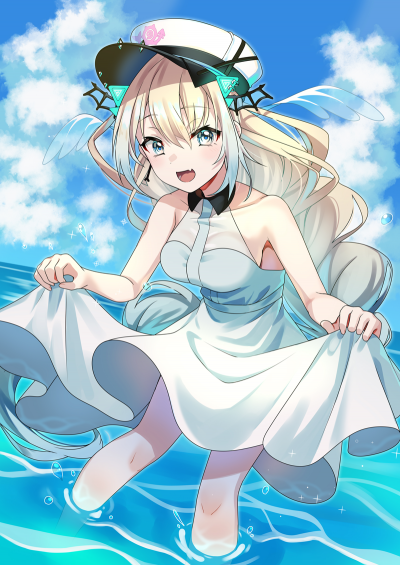 Vtuber 渦巻ティア様誕生日イラストのサムネイル画像