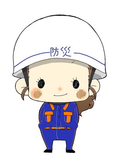 アプリ『防災サポ！』キャラクターイラスト[画像1]