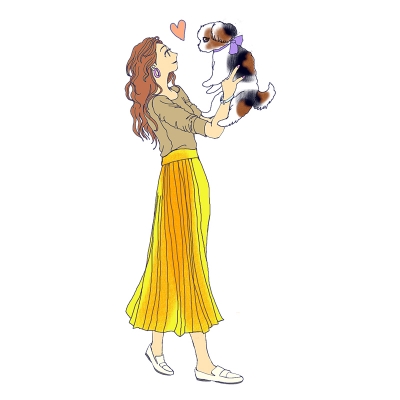 マンガアプリRECOMAN様のサンプル表紙イラスト（おしゃれ日常漫画）[画像1]